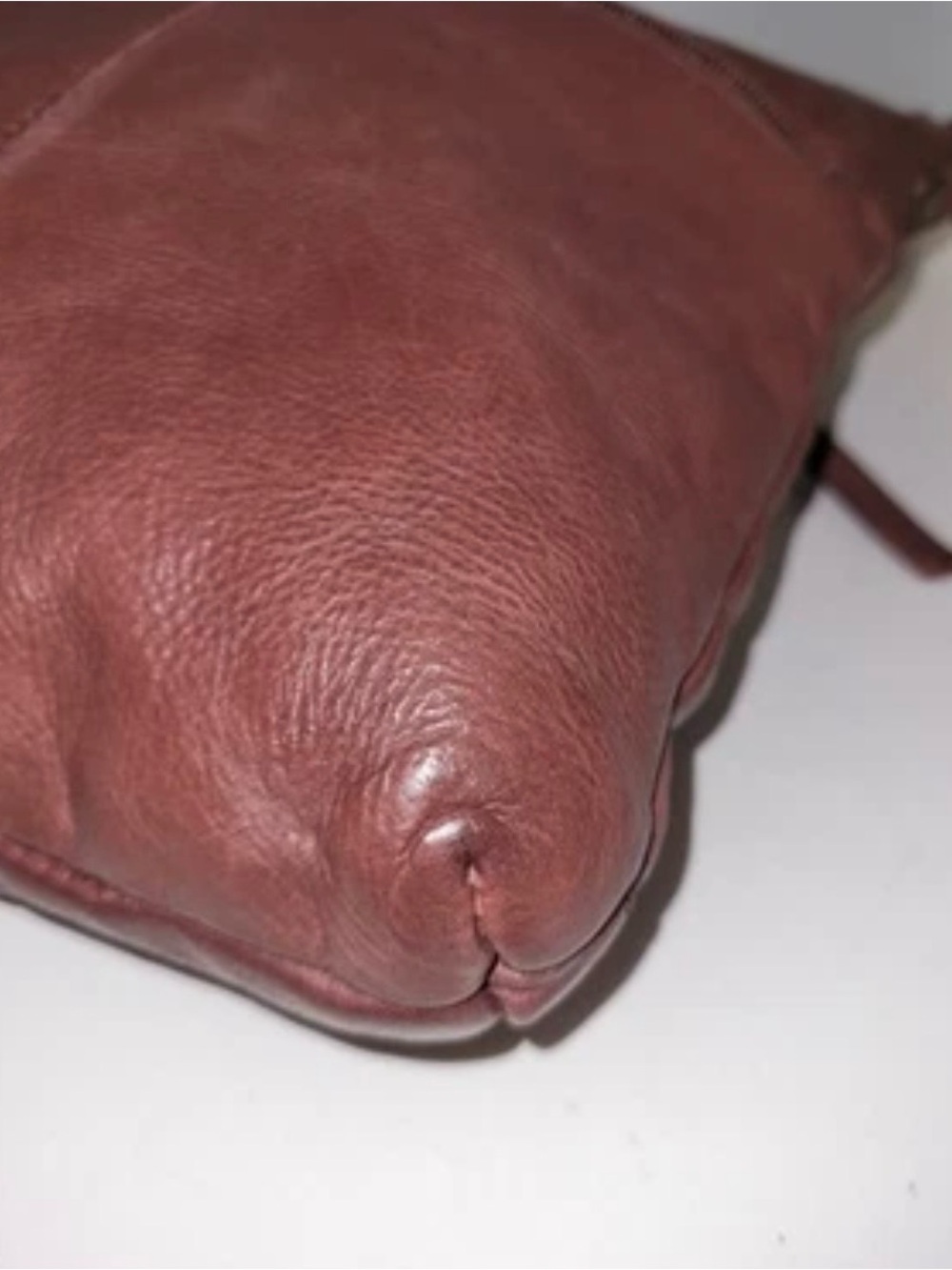 Cochoa Leather Crossbody Shoulder Bag Cognac Brown - Picture 11 of 16